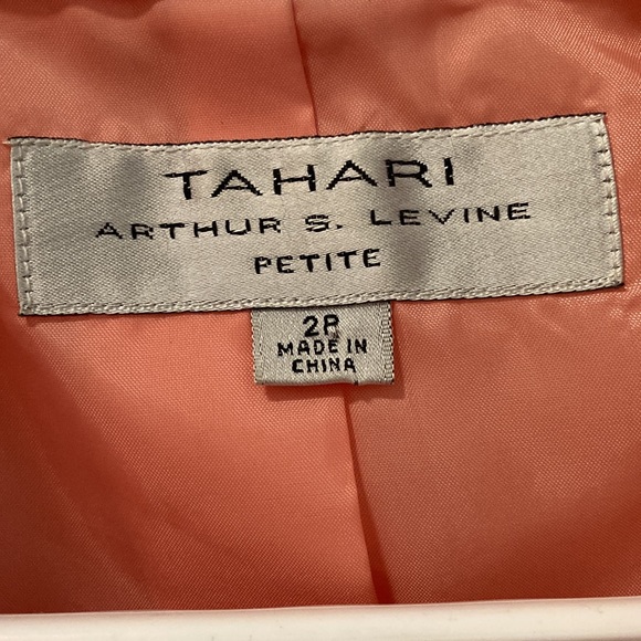 TAHARI | Peach Blazer - Picture 4 of 8
